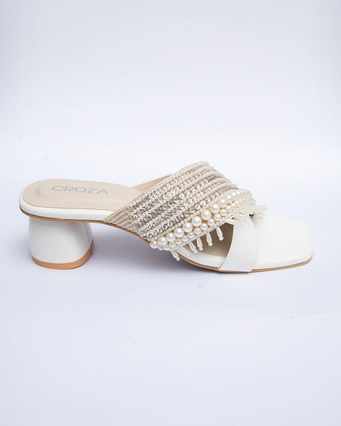 MOTIA Handwork Block Heels